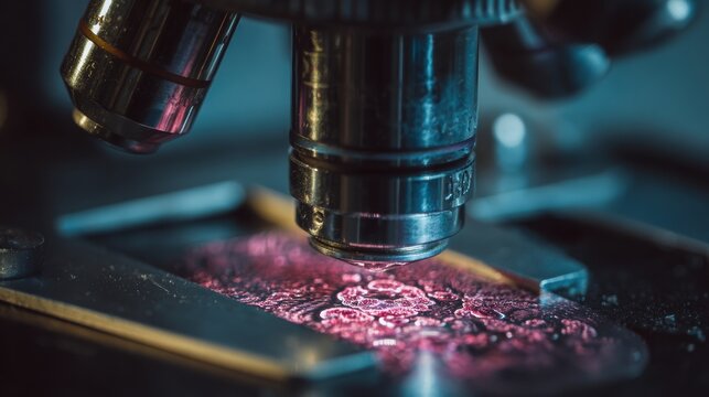 High Fidelity Visualization of Polymer Material Morphology Under Microscope