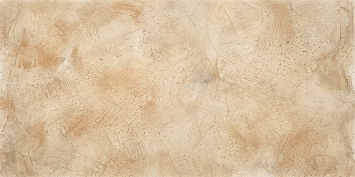 An ancient, textured paper background that looks weathered and time-worn. Its surface bears the marks of age, with subtle gradients and unique imperfections. for ui, web, art, design, background, etc.