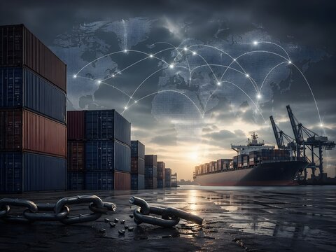 Global Trade Uncertainty And Supply Chain Disruption At Port