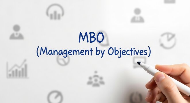 MBO Management by Objectives, Business Strategy, Goal Setting, Corporate Performance Alignment