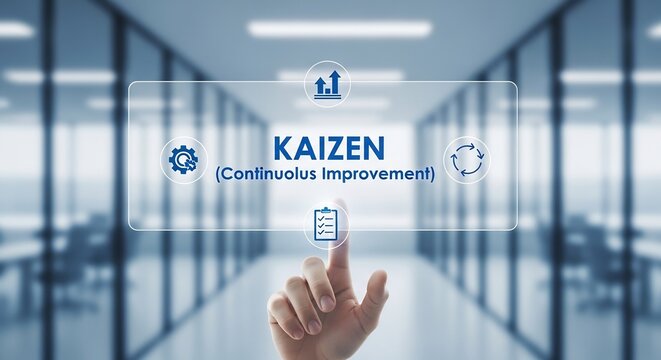 Kaizen Continuous Improvement, Process Optimization, Business Growth, Corporate Efficiency