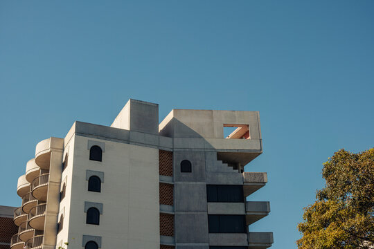 A Close up of a Building Looking up from the Ground