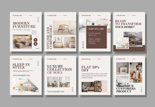 Furniture Social Media Design