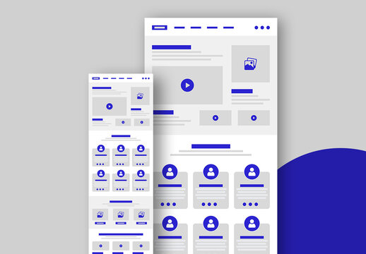 Wireframe Template Layout