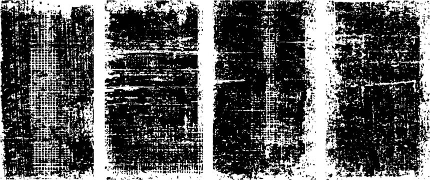 grunge textured black distress patterns vintage rough fabric, worn paint, weathered surface design