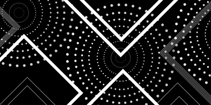 abstract black and with triangle background polka dots halftone gradient dynamic pattern transparent texture wallpaper illustration halftone