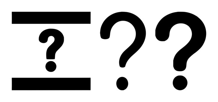 Question mark help icon set with solid black design on white background featuring help, support, query with user assistance and knowledge