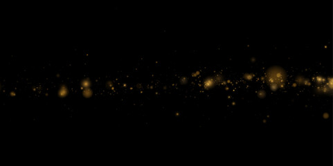 Luxury golden dust particles drift in soft glowing abstract motion. Festive sparkle background adds elegant celebration mood. Shimmer creates magical atmosphere.  © dedstock