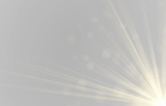 Soft golden sun rays with elegant haze and gentle streaks. Warm glow creates friendly summer style. Perfect design element for banners. png