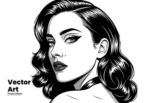 Vector Art Photo Effect