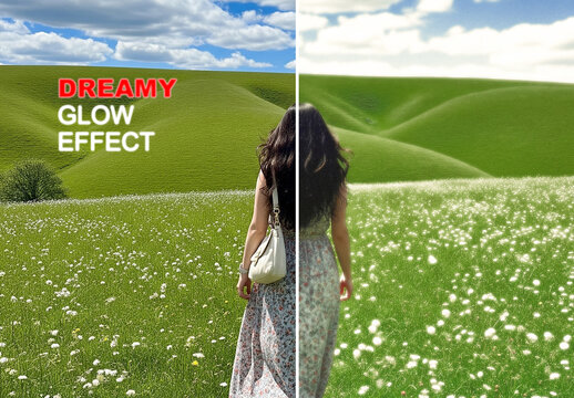 Dreamy Glow Photo Effect