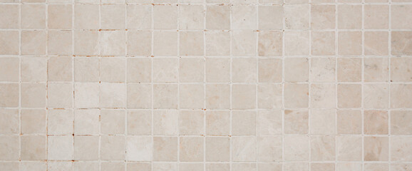 Naklejka premium Light tile surface as background