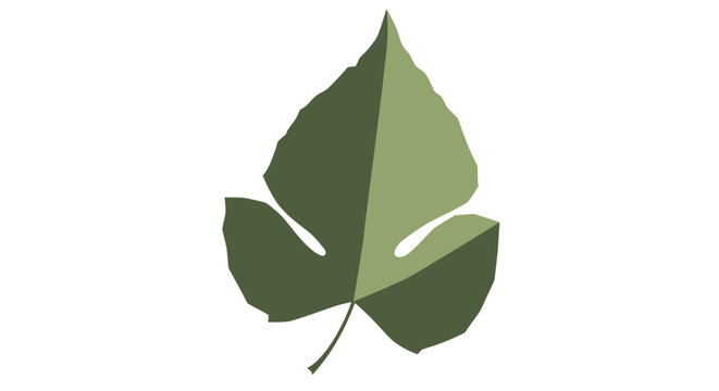 Green leaf icon representing nature and sustainability