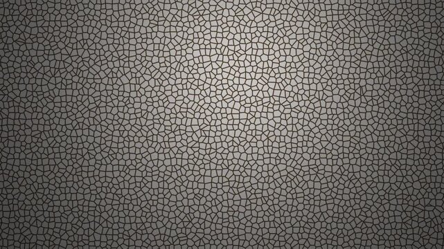 Abstract geometric pattern with subtle gradient lighting. Pattern shifts gently across the frame