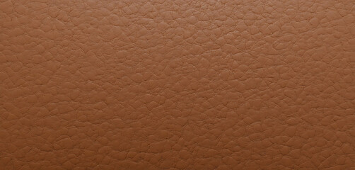 Fototapeta premium Brown leather texture, close-up surface