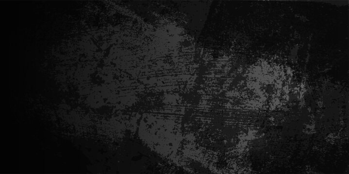 Grunge style old paper background. Black recycled paper texture with dust and scratches. eps 10