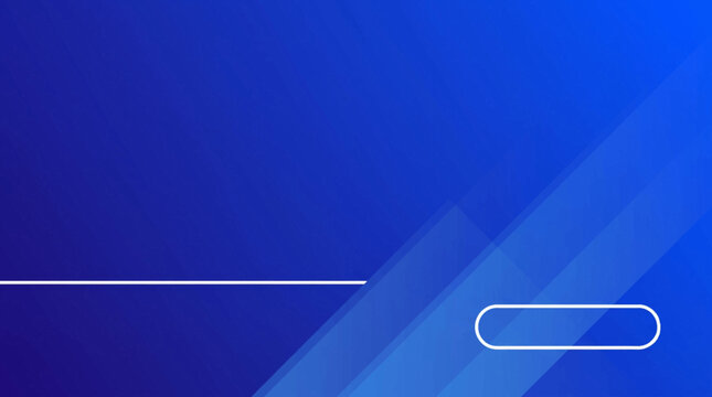 A blue loading screen with a white progress bar and a rounded rectangle button