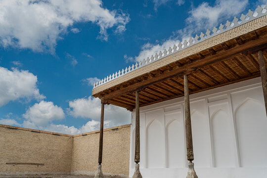 Sala del trono - Ark di Bukhara - Uzbekistan