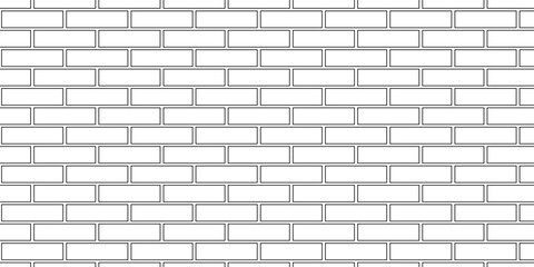 Obraz premium Masonry brickwork wall block white concrete stucco. isolated cement wall row urban interior limestone Texture. brick faced home and kitchen vintage wallpaper background.