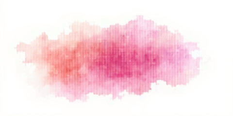 Obraz premium Abstract pink watercolor brush strokes and ink splashes create a colorful grunge texture design on paper for an artistic vector background illustration