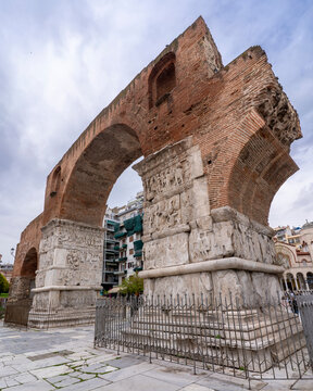 The Arch of Galerius &ldquo;Kamara&rdquo; in Thessaloniki City of Greece