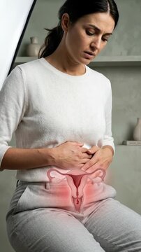 Female anatomy challenge: uterine bleeding, menstrual period, womb disorder, cycle irregularity, ovary dysfunction, endometrium health, hormone imbalance, reproduction trouble, gynecology medicine.
