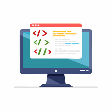 Computer Screen Displaying Code Snippets