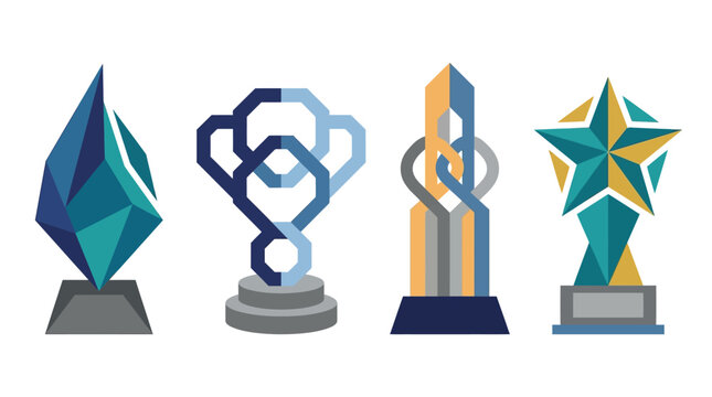 Awards and Trophies on Display.