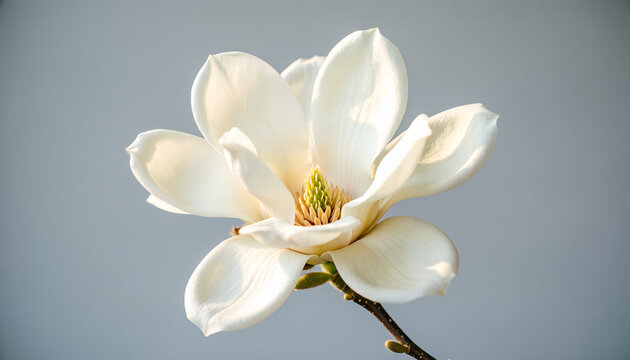 Bunga Magnolia Putih Mekar