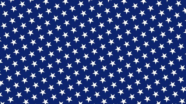 Blue Dreamy Star Dynamic Background