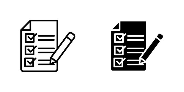 Defining icon on white background, editable stroke svg 10
