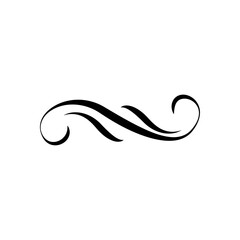 Fototapeta premium Vintage frames and scroll elements. Calligraphy swirls, swashes, floral motifs. Good for greeting cards, wedding invitations, royal certificates and graphic design