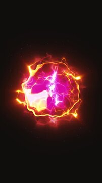 Comic Manga Vertical Anime Energy Ball
Vertical size manga style anime energy ball crafted with dynamic flair and glow effect