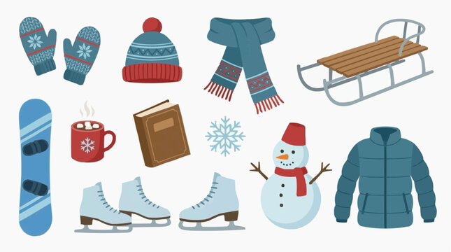 various objects related to cold