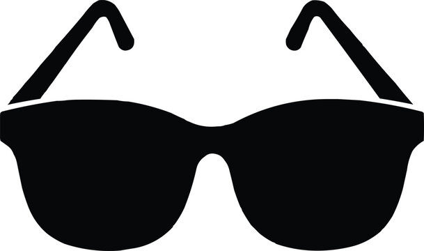 The picture shows a pair of black sunglasses that are really attractive and comfortable to wear.