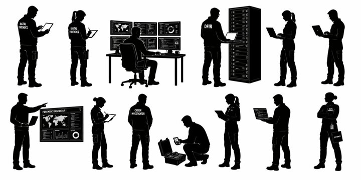 Emergency responders react quickly with communication equipment in disaster zone
