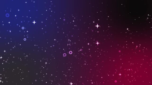 Abstract Technology Particle Background Loop Animation 4K