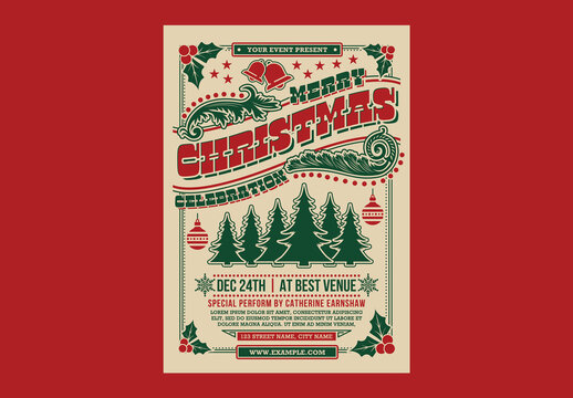 Christmas Celebration Flyer