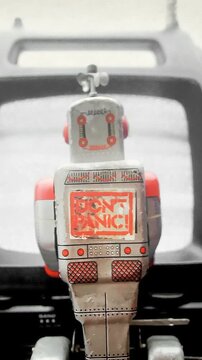 retro robt dont panic TV 