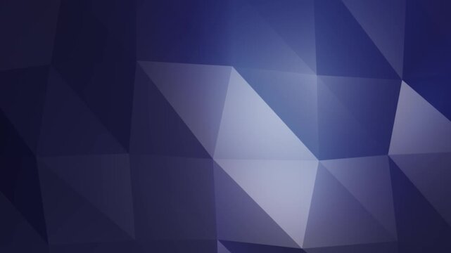 Dark blue low poly abstract background with faceted geometric shapes