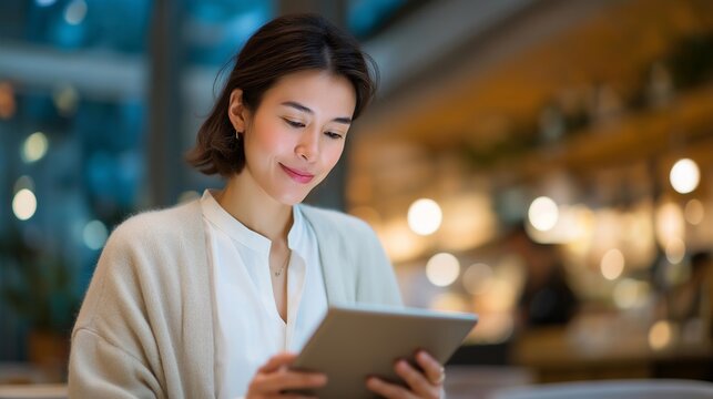 Asian product manager conducts user testing session with early adopters in coffee shop, observing authentic reactions to prototype interface on tablets, ideal for MVP validation, customer research,