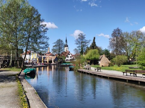 Gro&szlig;er Hafen in L&uuml;bbenau Spreewald 