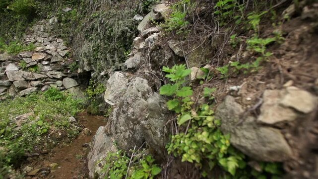 Structure of GIAHS Gudeuljangnon Rice Paddies - 세계중요농업유산 청산도 구들장 논 구조와 내부