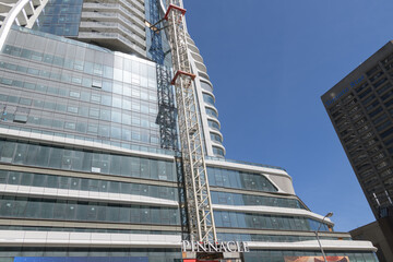 Naklejka premium SkyTower at Pinnacle One Yonge designed by Hariri Pontarini Architects, Toronto