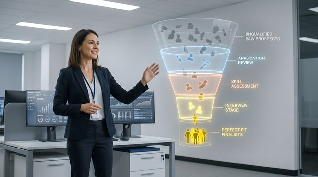 Talent Acquisition Pipeline - Recruitment Analytics & Candidate Flow