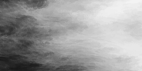 Abstract smoke and swirling mist drift through a dark cloudscape of black and white textures to create a motion-filled storm of light and shadow against a deep night sky © Sayed