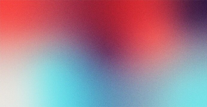 Grainy gradient background with red, blue and purple hues