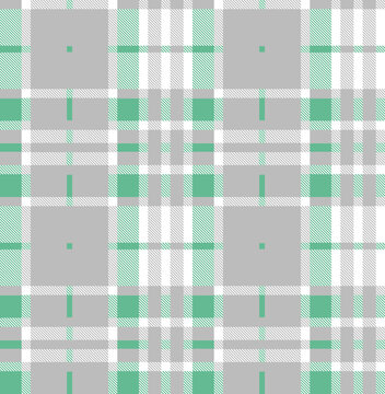 seamless green and gray plaid pattern texture