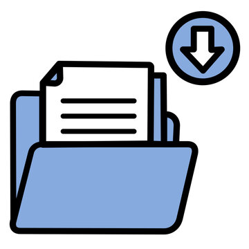folder with documents