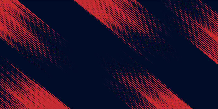 Black and red abstract grunge background with halftone style modern arts sport background abstract